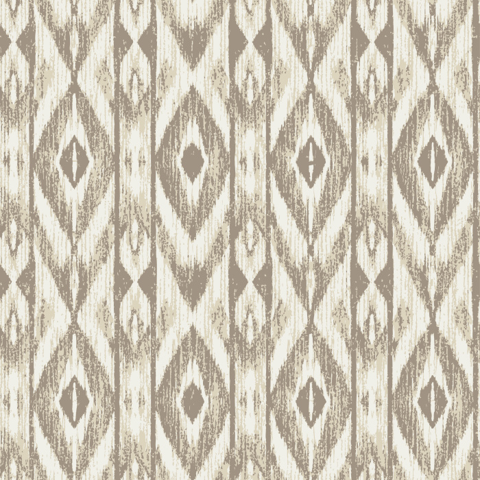 Bring global-inspired charm to your walls with this Ikat fabric Wallpaper.