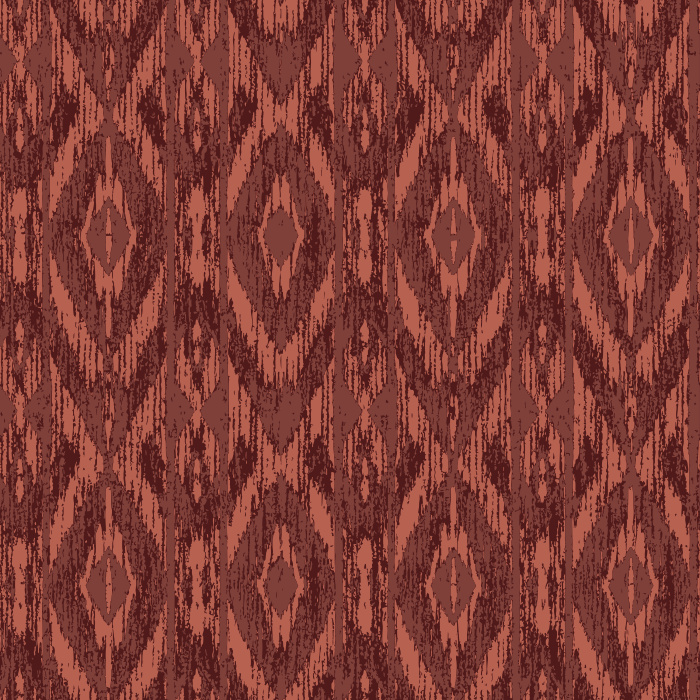 Bring global-inspired charm to your walls with this Ikat fabric Wallpaper.