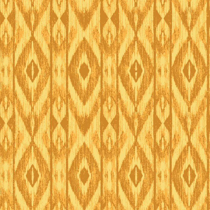 Bring global-inspired charm to your walls with this Ikat fabric Wallpaper.