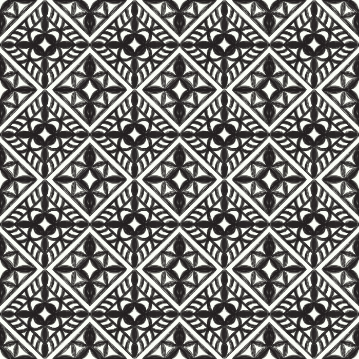 Bring Mediterranean charm to your home with this Layered Tiles Wallpaper.