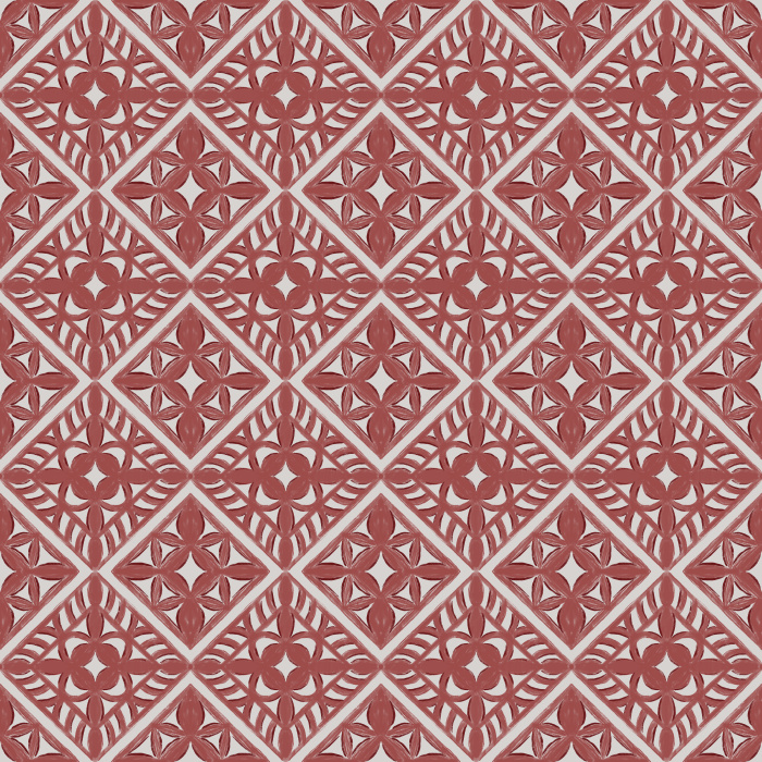 Bring Mediterranean charm to your home with this Layered Tiles Wallpaper.