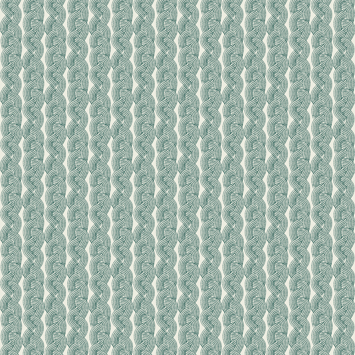 Refresh your walls with this Nautical Braid Wallpaper featuring a repeating rope-inspired pattern in classic blue and cream tones.