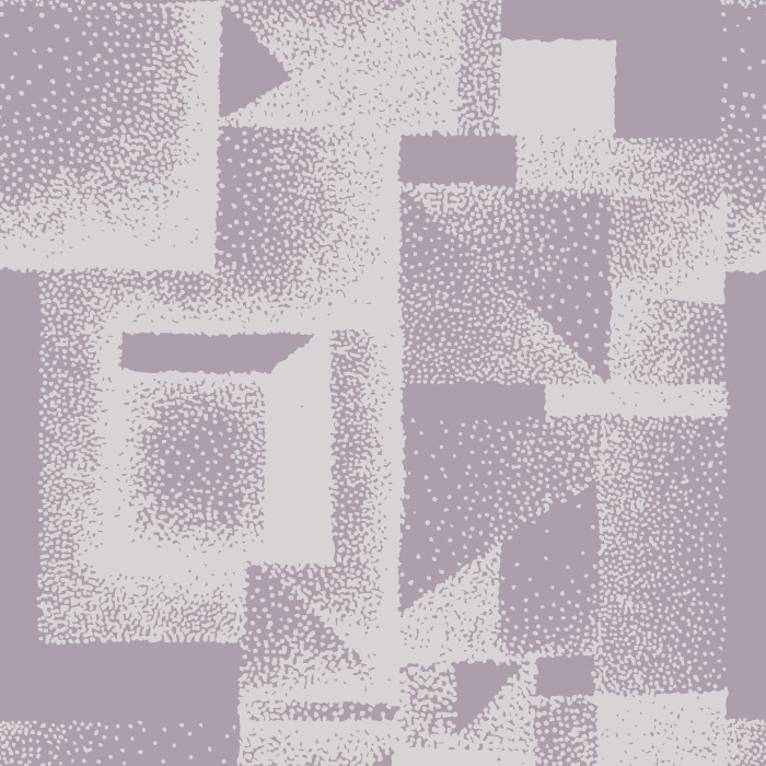 Our Geometric Dots Wallpaper blends bold modern design with artistic detail, featuring layered geometric shapes filled with textured dot shading.