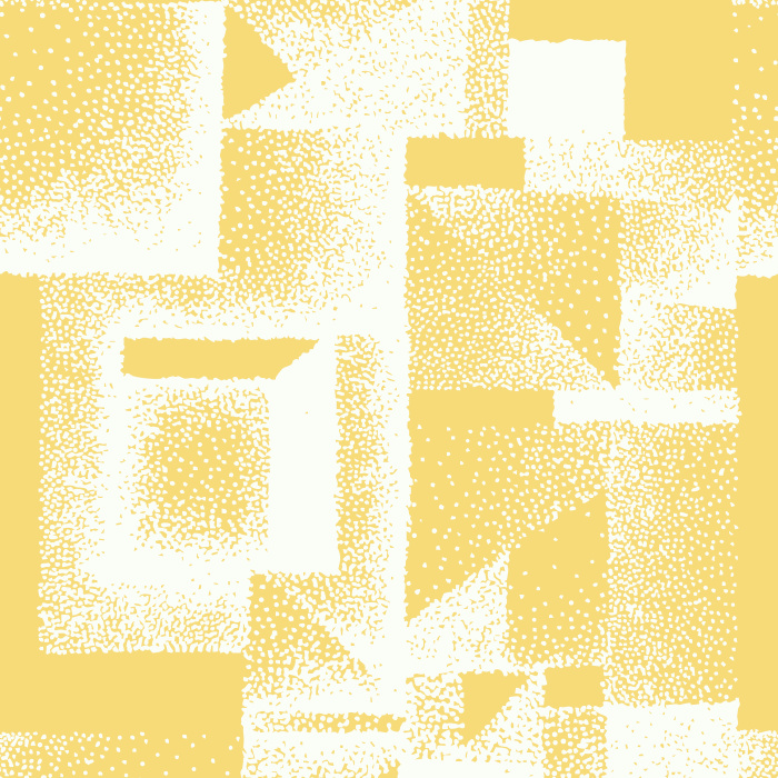 Our Geometric Dots Wallpaper blends bold modern design with artistic detail, featuring layered geometric shapes filled with textured dot shading.