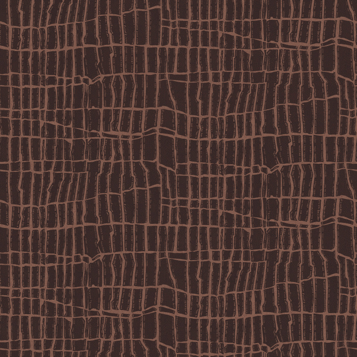 This Stitches Motif Wallpaper features a playful stitched-line grid design that combines handcrafted charm with modern simplicity.