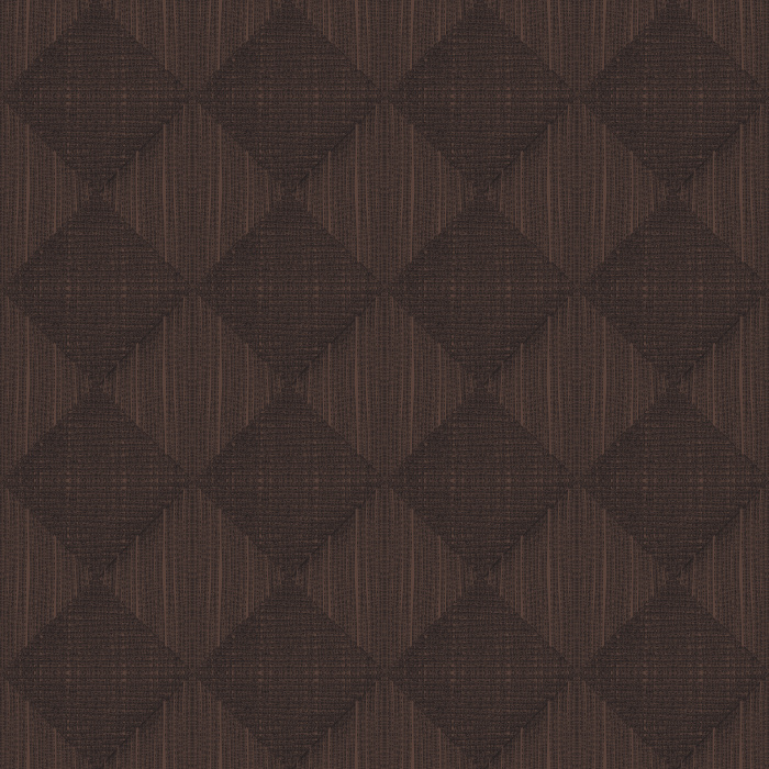 This Woven Mirage Wallpaper features a diamond-check pattern with a textured woven effect that blends rustic craftsmanship with modern elegance.