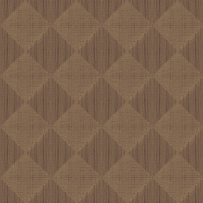 This Woven Mirage Wallpaper features a diamond-check pattern with a textured woven effect that blends rustic craftsmanship with modern elegance.