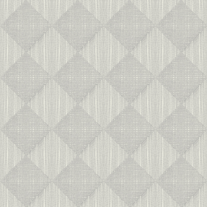 This Woven Mirage Wallpaper features a diamond-check pattern with a textured woven effect that blends rustic craftsmanship with modern elegance.