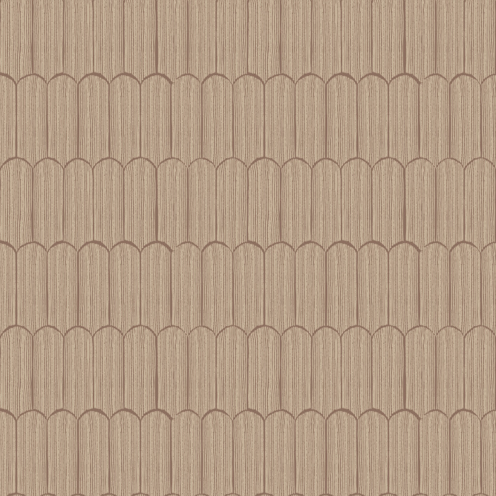 Our Textured Scallops Wallpaper brings modern elegance to your space with its subtle repeating scallops pattern and natural textured look.