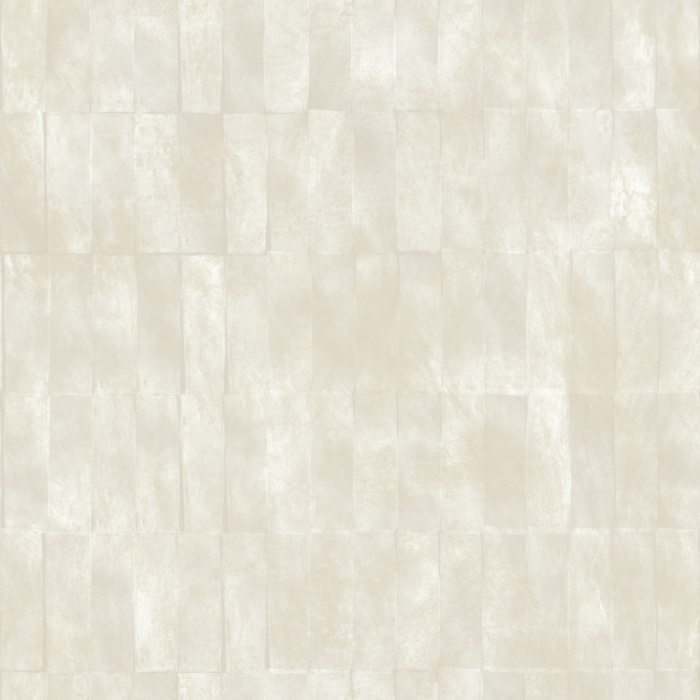 The Terra Tile Wallpaper showcases a handcrafted, artisan-inspired tile pattern in soothing sage green tones that create a fresh, organic feel.