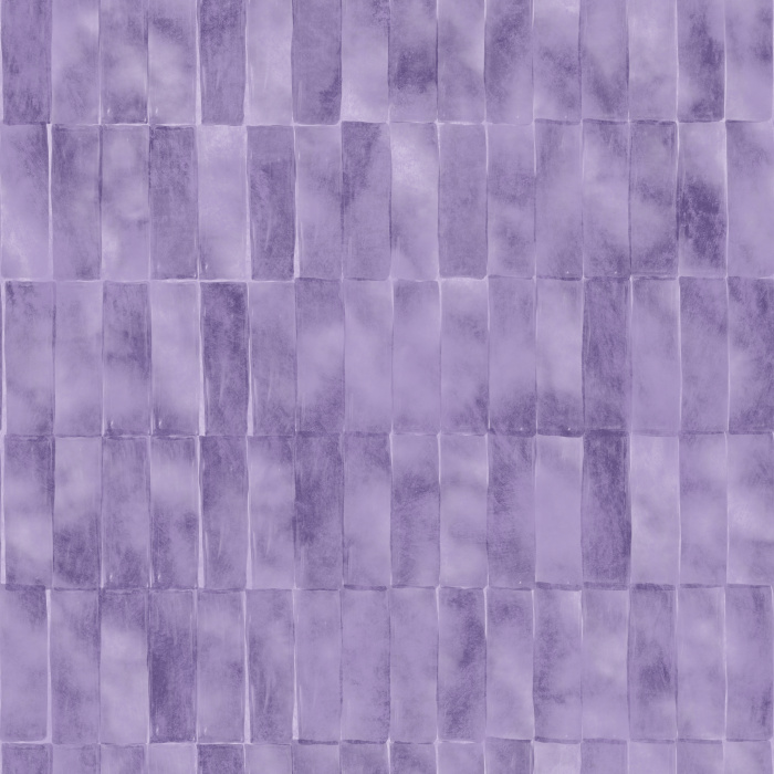 The Terra Tile Wallpaper showcases a handcrafted, artisan-inspired tile pattern in soothing sage green tones that create a fresh, organic feel.