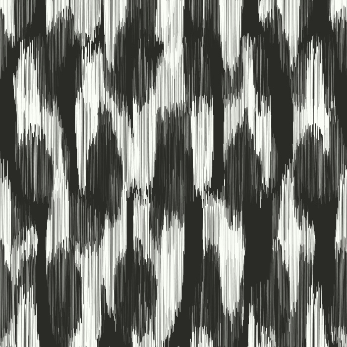 The Stria Weave Wallpaper features a bold, handwoven-inspired pattern in earthy tan and deep blue tones that bring texture and visual movement to any room.