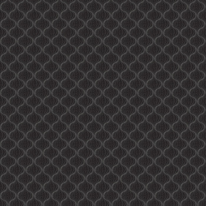 The Rippled Motif Wallpaper features a refined geometric pattern of soft, interlocking waves in a delicate beige tone on a warm ivory background.