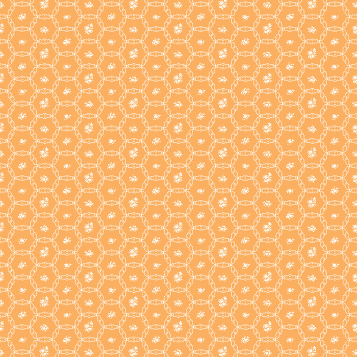 The Tea Saucers Wallpaper features a delicate geometric pattern of interlocking circles and dots inspired by vintage teacup motifs.