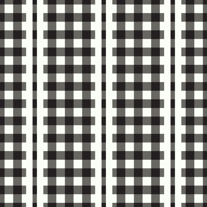 The Hearthside Plaid Wallpaper brings cozy farmhouse warmth to your walls with its golden ochre and cream checkered pattern.
