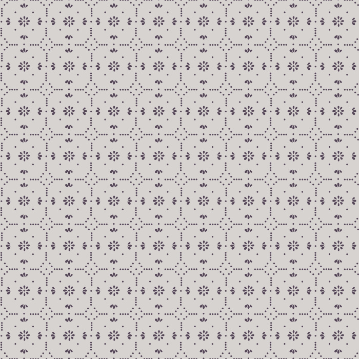 The Tin Punch Wallpaper brings timeless texture and rustic charm to your walls with its delicate blue geometric pattern inspired by traditional punched tin designs.