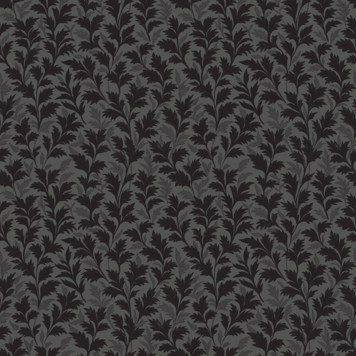 The Countryside Tapestry Wallpaper captures the timeless beauty of pastoral design with its intricate foliage pattern in deep navy and soft cream tones.