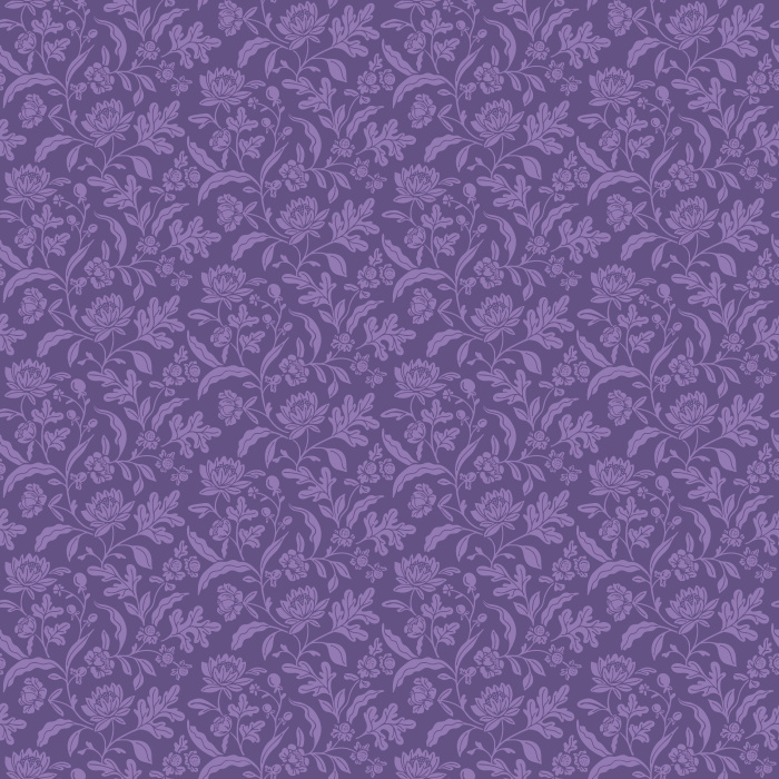 The Summer Cottage Wallpaper features soft blue floral patterns that evoke the beauty and tranquility of a countryside garden.