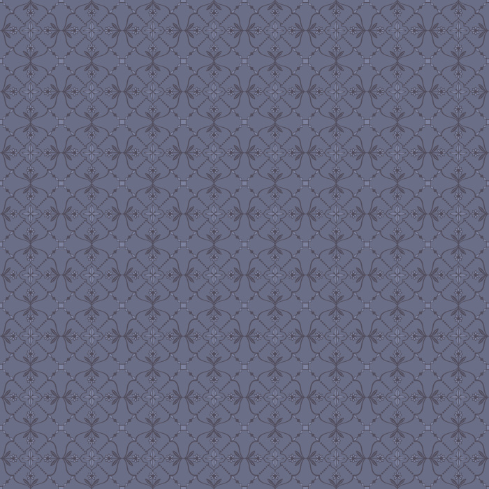 Antique Geo Wallpaper pairs a deep navy background with a delicate repeating geometric motif, creating a rich, vintage-inspired pattern that feels both classic and modern.