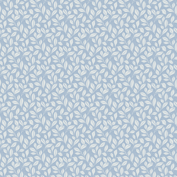 Leafy Ogee Wallpaper showcases a soft, organic ogee layout filled with flowing leaf motifs, creating a serene botanical pattern ideal for calm, nature-inspired interiors.