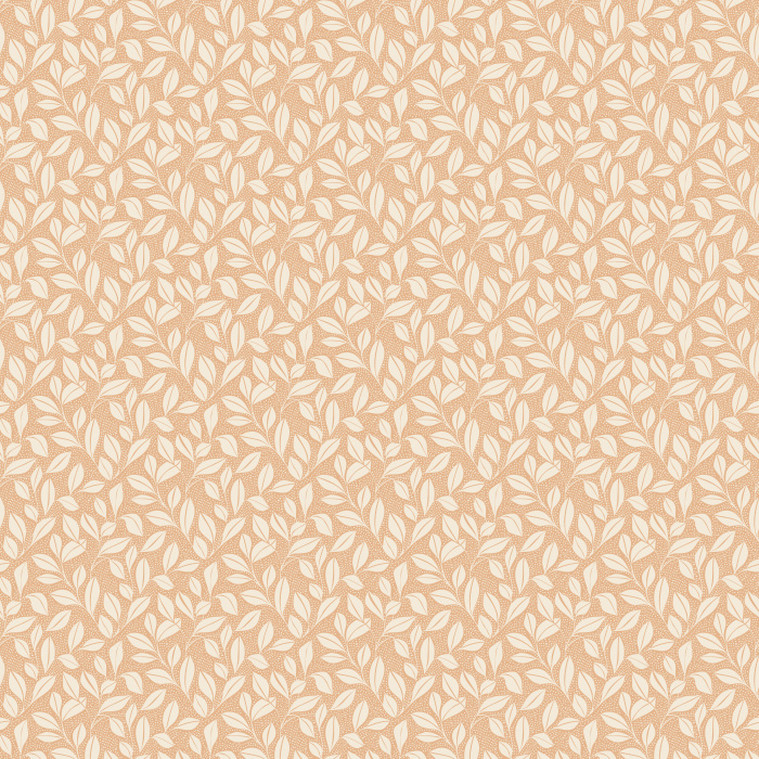 Leafy Ogee Wallpaper showcases a soft, organic ogee layout filled with flowing leaf motifs, creating a serene botanical pattern ideal for calm, nature-inspired interiors.