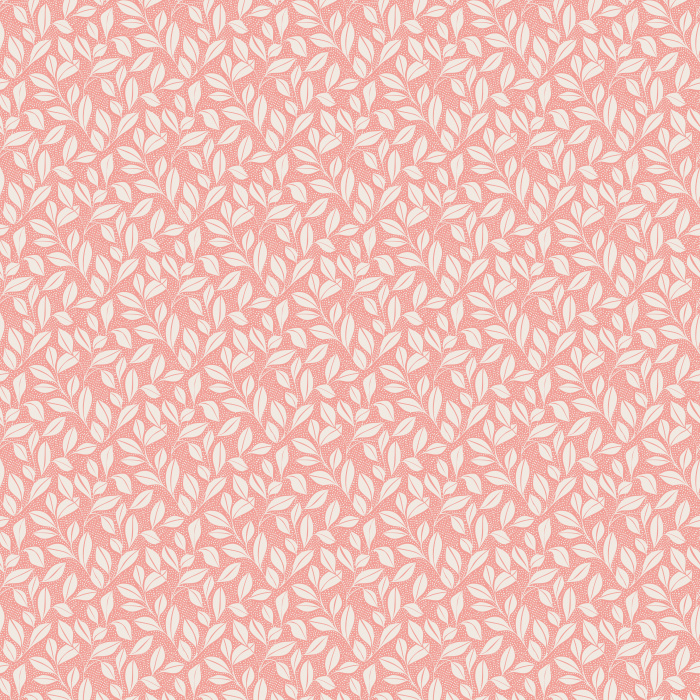 Leafy Ogee Wallpaper showcases a soft, organic ogee layout filled with flowing leaf motifs, creating a serene botanical pattern ideal for calm, nature-inspired interiors.