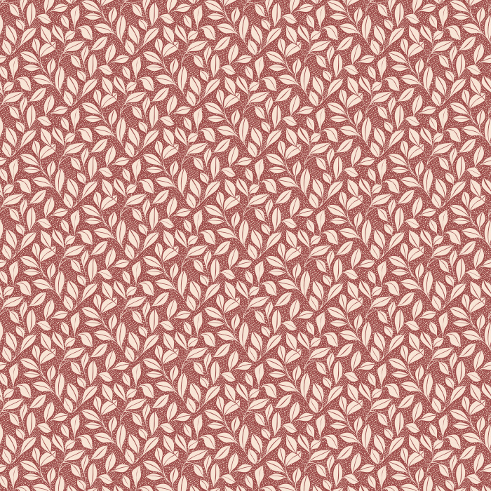 Leafy Ogee Wallpaper showcases a soft, organic ogee layout filled with flowing leaf motifs, creating a serene botanical pattern ideal for calm, nature-inspired interiors.