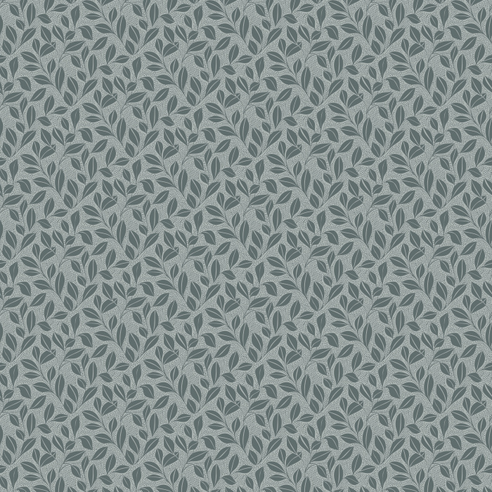 Leafy Ogee Wallpaper showcases a soft, organic ogee layout filled with flowing leaf motifs, creating a serene botanical pattern ideal for calm, nature-inspired interiors.