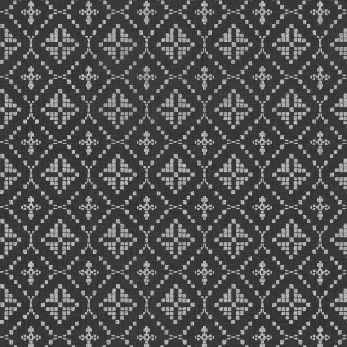 Heritage Threads Wallpaper features a woven, stitch-inspired diamond motif that mimics the look of hand-crafted textiles in warm taupe and soft cream.