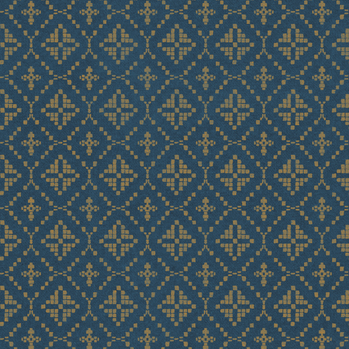 Heritage Threads Wallpaper features a woven, stitch-inspired diamond motif that mimics the look of hand-crafted textiles in warm taupe and soft cream.
