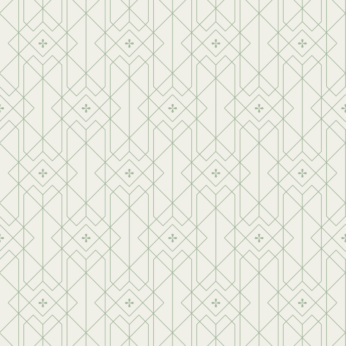 Gilded Gatsby Wallpaper brings a refined Art Deco–inspired geometric pattern to your walls, featuring delicate metallic-look linework across a warm, neutral backdrop.