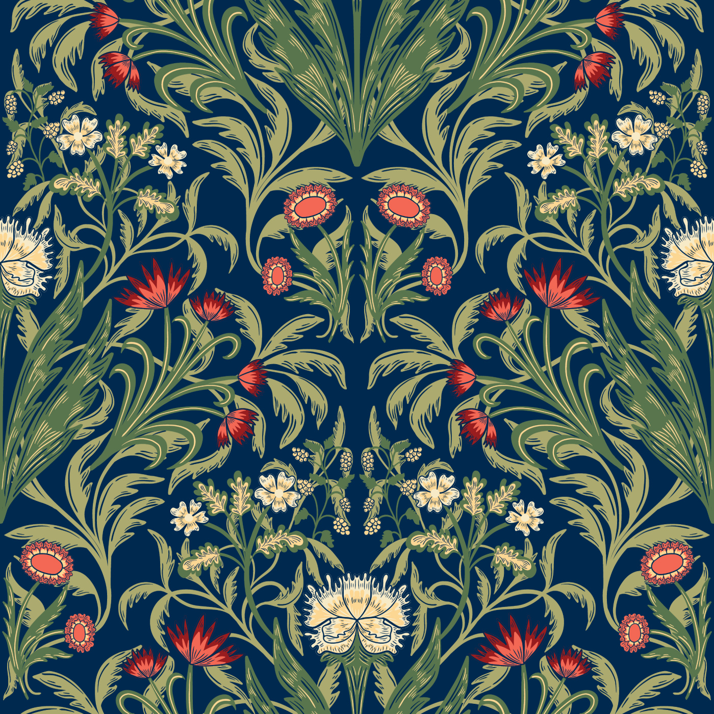 Fleurie Opulence Wallpaper