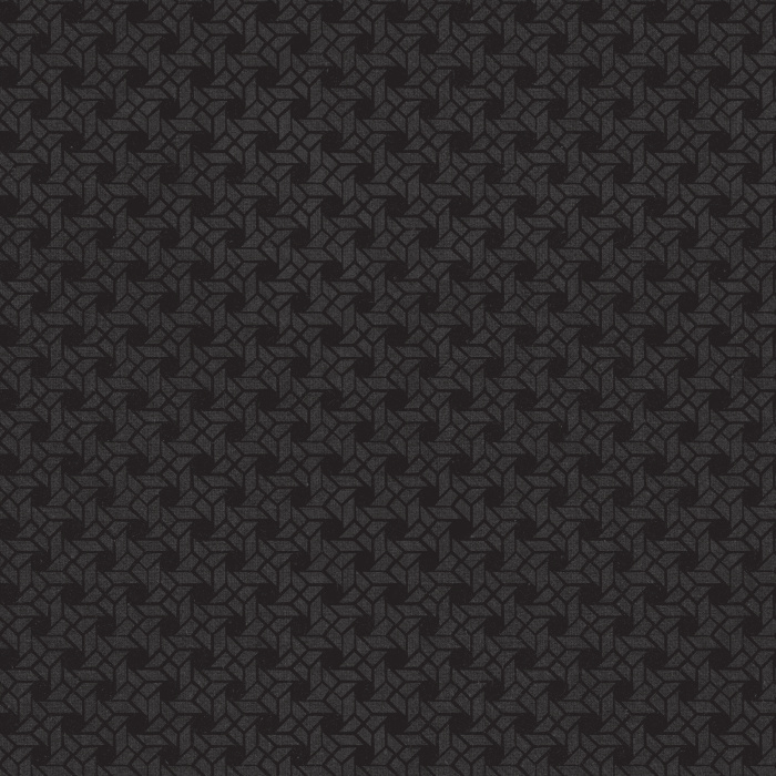Geometric Mosaic Wallpaper features a tight, interlocking motif of angular shapes in warm brown and taupe tones for a subtly textured, refined look.