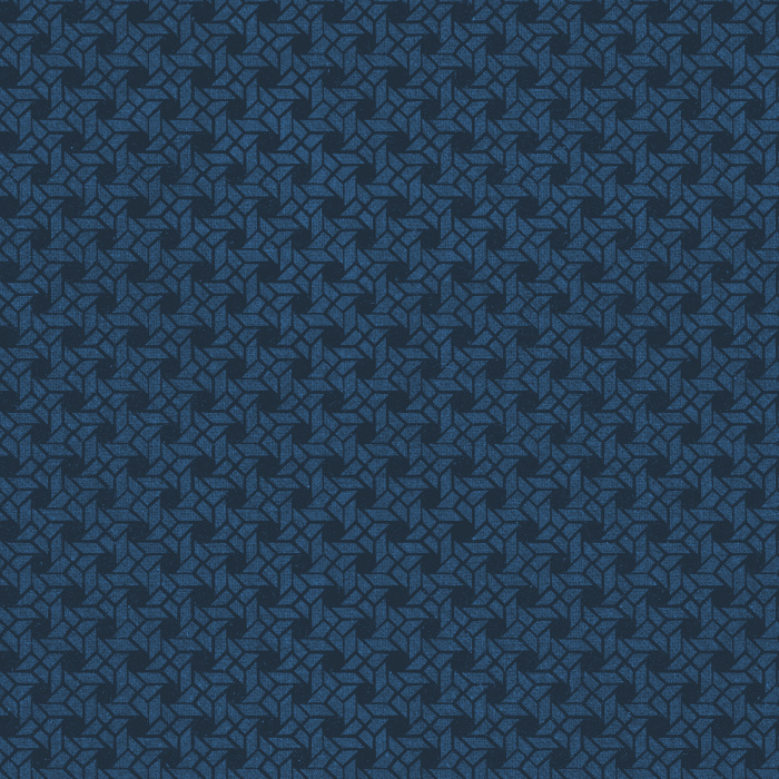 Geometric Mosaic Wallpaper features a tight, interlocking motif of angular shapes in warm brown and taupe tones for a subtly textured, refined look.