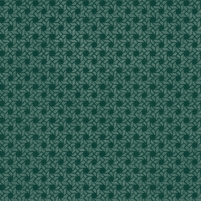 Geometric Mosaic Wallpaper features a tight, interlocking motif of angular shapes in warm brown and taupe tones for a subtly textured, refined look.