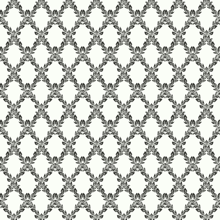Trellis Charm Wallpaper features a delicate lattice-inspired motif of soft, scrolling botanicals arranged in a refined pattern on a warm cream backdrop.