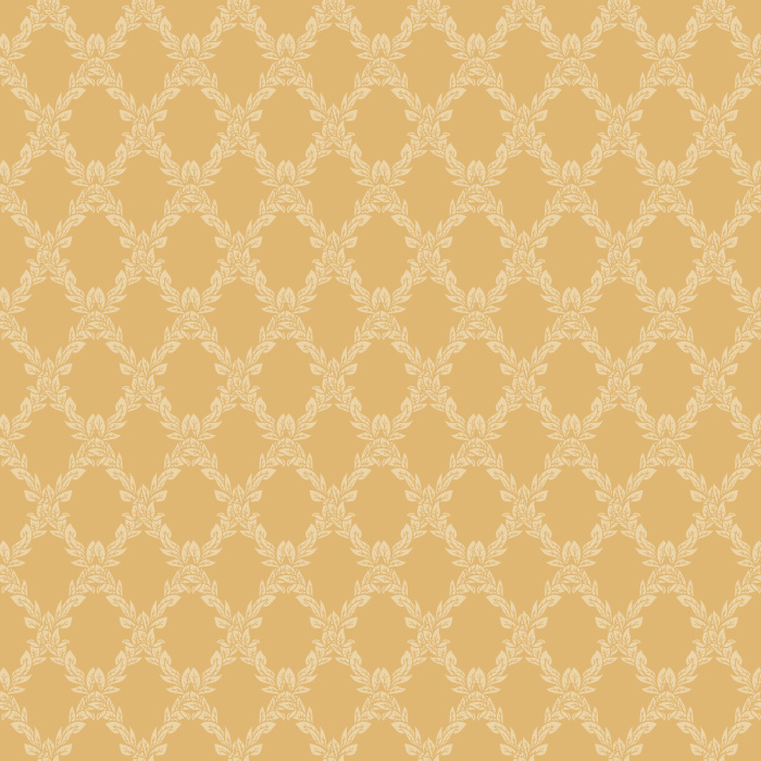 Trellis Charm Wallpaper features a delicate lattice-inspired motif of soft, scrolling botanicals arranged in a refined pattern on a warm cream backdrop.