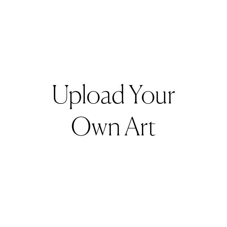 Create something completely personal and unique with our Upload Your Own Square Art Print.