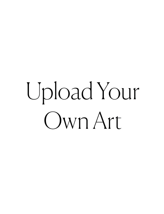Create something completely personal and unique with our Upload Your Own Portrait Art Print.