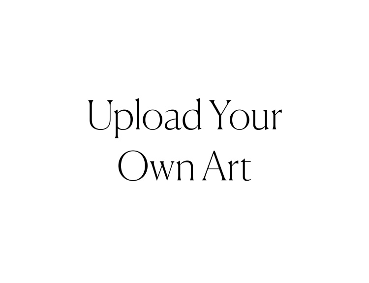 Create something completely personal and unique with our Upload Your Own Portrait Art Print.