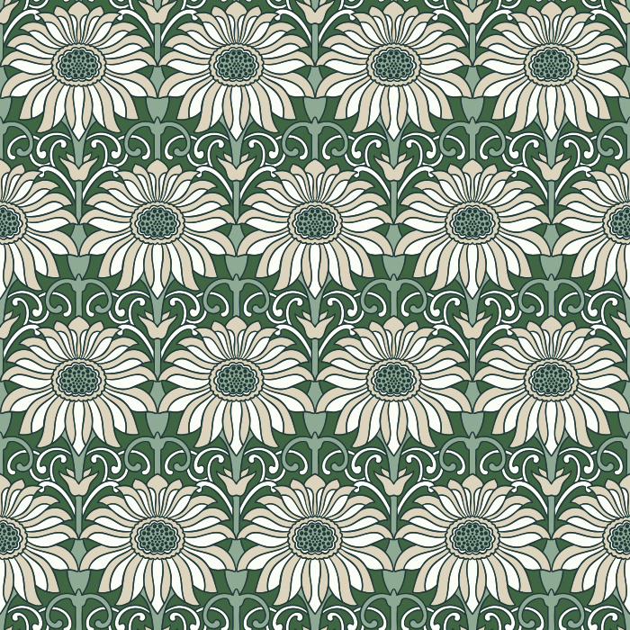 Inspired by vintage textile archives and classic botanical motifs, Historic Florals Wallpaper brings old-world charm and decorative richness to modern interiors.