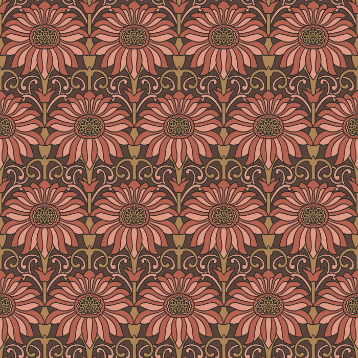 Inspired by vintage textile archives and classic botanical motifs, Historic Florals Wallpaper brings old-world charm and decorative richness to modern interiors.