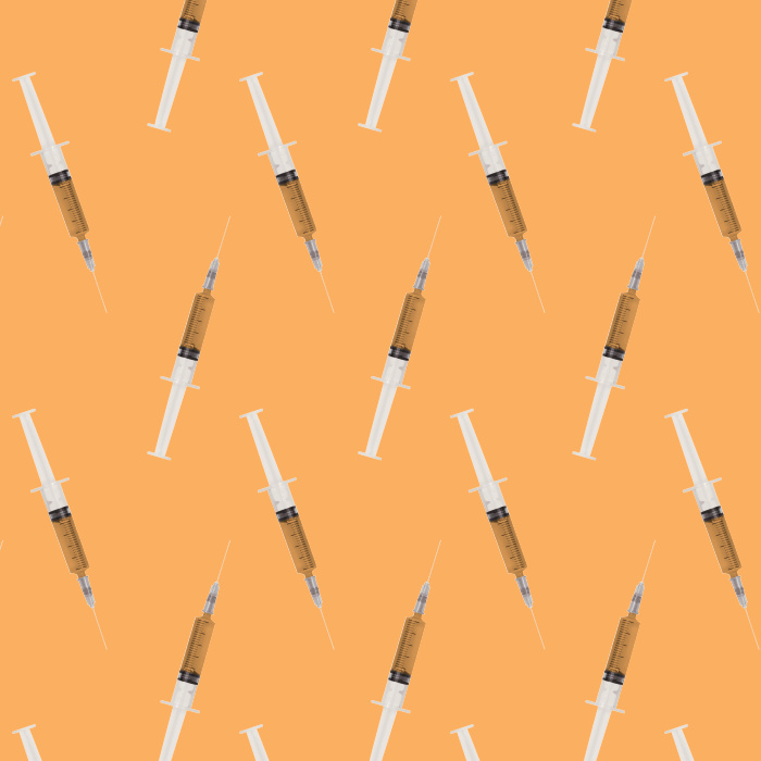 Make a bold statement with this Syringe Needles Wallpaper, a striking novelty medical pattern that blends edgy design with modern minimalism.