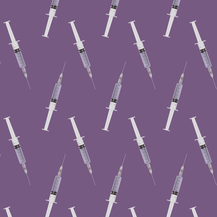Make a bold statement with this Syringe Needles Wallpaper, a striking novelty medical pattern that blends edgy design with modern minimalism.