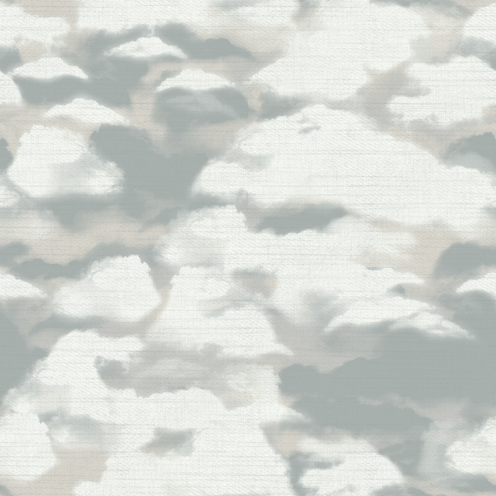 Create a dreamy, serene atmosphere with this Ethereal Clouds Wallpaper, a soft sky-inspired pattern that brings the beauty of drifting clouds indoors.
