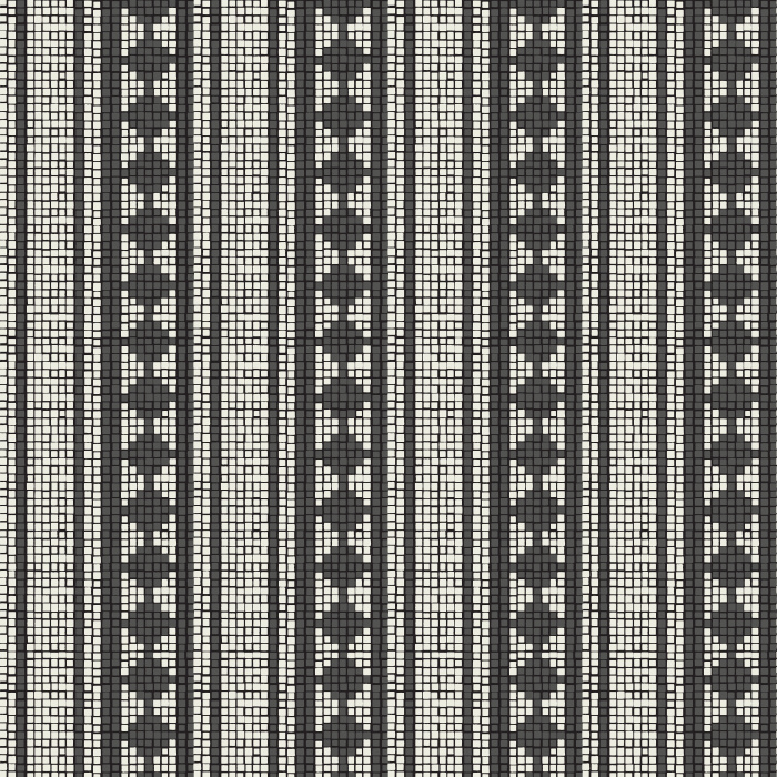 Channel the glamour of the Jazz Age with this Gatsby Mosaic Wallpaper, a striking geometric pattern inspired by classic Art Deco tilework.