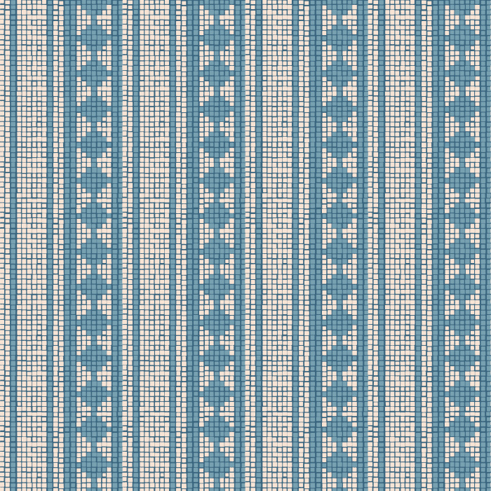 Channel the glamour of the Jazz Age with this Gatsby Mosaic Wallpaper, a striking geometric pattern inspired by classic Art Deco tilework.
