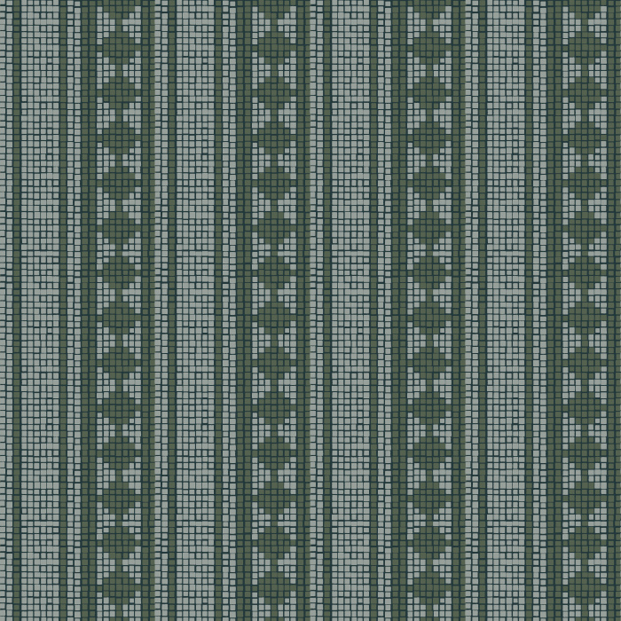 Channel the glamour of the Jazz Age with this Gatsby Mosaic Wallpaper, a striking geometric pattern inspired by classic Art Deco tilework.
