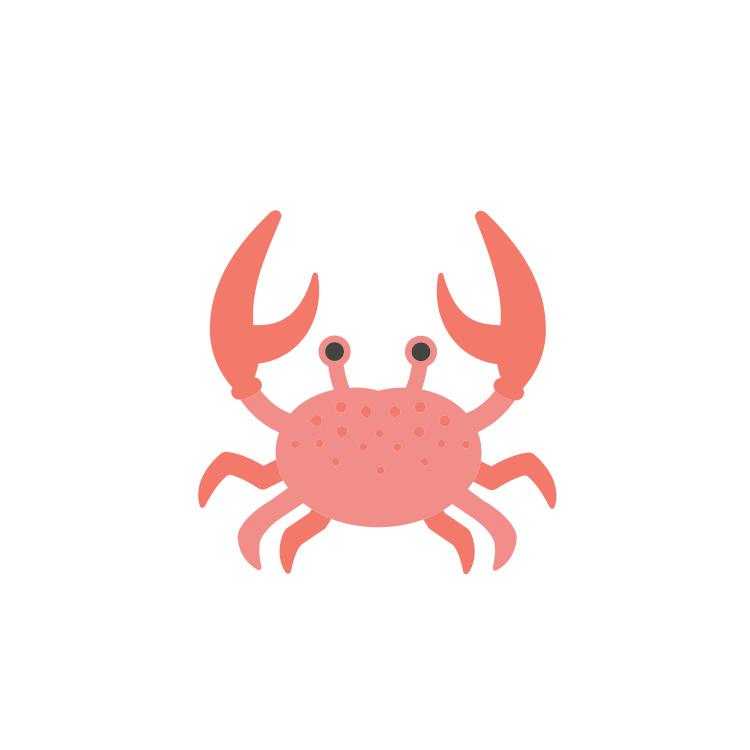Add a splash of seaside fun to your walls with this Ocean Crab Art Print, a cheerful ocean-themed illustration perfect for kids spaces.
