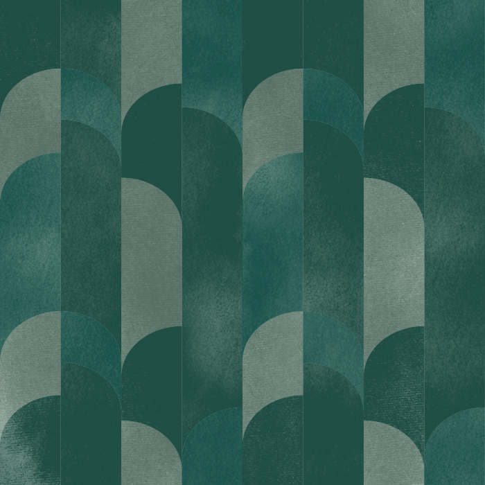 Elevate your walls with this Textured Arches Wallpaper, a bold geometric pattern inspired by classic Art Deco architecture and modern layered design.